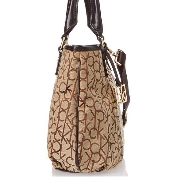 Calvin Klein Hudson Jacquard Satchel - Picture 5 of 8